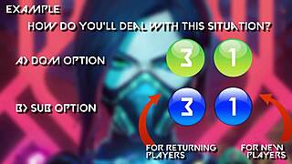 viper's joi shakes you up with femdom endings in valorant ep 4