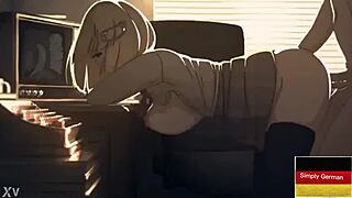 Толпа роговых парней окружают и жестко ебут анимешных девок в тесные дырочки в диком угаре