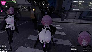secretflasher manaka bunny tempts in japanese hentai game rip
