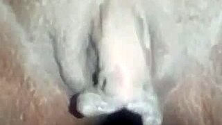 wet pussy lips drip under hidden camera gaze