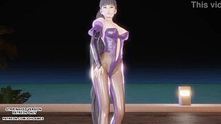 mmd le sserafim smart eve kpop dance star blade style uncensored 4k 60fps performance