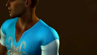 dream babe's huge tits stuffed in deepthroat mouth fuck animation