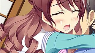 School secrets unfold with intense anime fucking