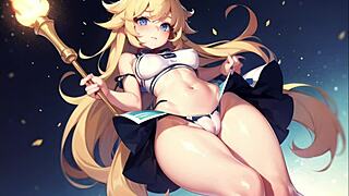 Young beauties stare seductively showing sexy armpits – dare you look?