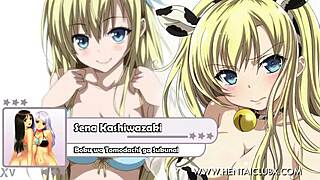 Anime Girls in Bikini Tease at Ecchi Sanctuary Contest