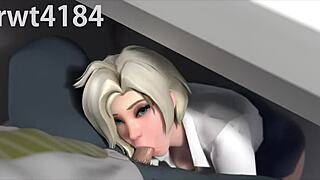 Craving Overwatch 183 compilation with Mercy Azur Lane anime blasts?