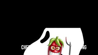 thick ebony milf wife in sundress hides her best secret cum craving