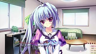 yuuri tsukishima blooms with sakura doki in naruto hentai scene