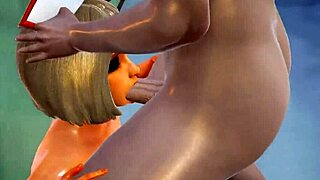 i crave that hot nurse's tongue licking my cock pov titfuck blowjob in sexy dress