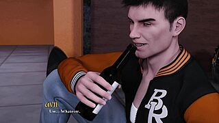 yo giants, you ready for this curvy mature with huge tits and monster cock in the frat house cleanup scene?