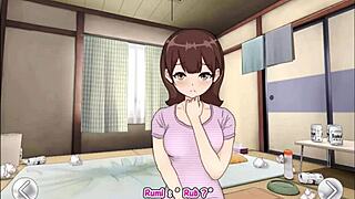 sexy wife sneaks off with huge cock cheating her husband hentai game thrill