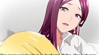 Big tits anime hangout turns steamy hentai tease