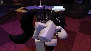 Stressed amigo gets big ass relief from horny roblox condo girl