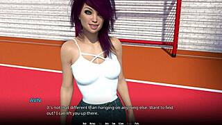 Jamie, ready to swallow first massive white cock load?