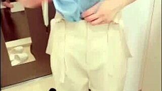 hey maria comes home lingerie under clothes! sexy pale body stripped instant fuck 😘🔥