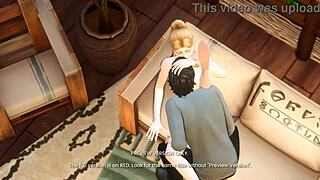 Hp au 7 naughty 3d hentai sims preview 😈✨