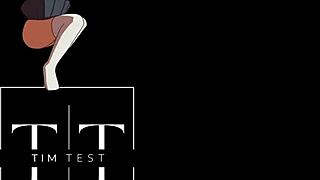 Asian beauty Karolina Geiman moans tight ass wrecked by monster cock deep