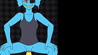 Undyne's Intense Ride on Monster Cock Fuels Deep Emotional Furry Hentai Passion