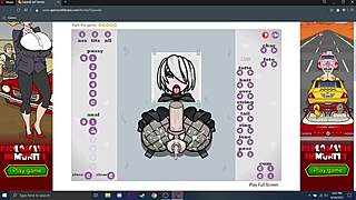 She DROPS to her knees for ANAL then VAGINA pounding in this hentai game