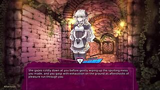 imagine riding your maid monster girl in stockings during her wet dream