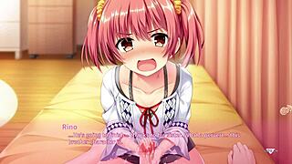 omg petite japanese anime girl rides big cock to creampie facial orgasm in homemade hentai! 😍🍆💦