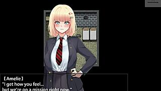 Amelia Blanchette Crashes Into Cock Overload Again Part 1 English!