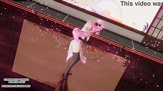 watching agassy seraphine sexy kpop dance in league of legends costume gets me so hard uncensored hentai mmd