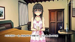 Hentai pregnant slave bound in bdsm toys monster fucked raw!