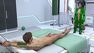 stranded in space 176 horny virgin asian strokes my cock handjob style