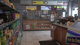 Kink maker 5 spencer unloads thick cum load covering paige's eager face completely in 3d anime game