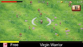 Virgin Warrior Discovers Erotic X-Men Hentai Game Challenges and Secrets