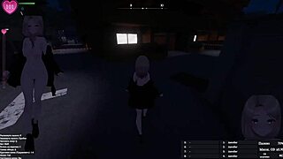 uh she grabs that dildo in fitting room masturbating squirting for old man watching hentai game