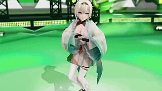 check out iroha's sexy 3d mmd dance moves in hentai style