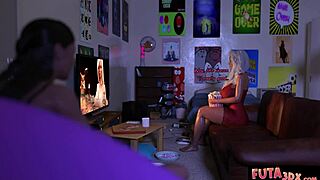 Futa3DX horny dickgirls mount cocks riding cowgirl breeding balls empty in frenzy