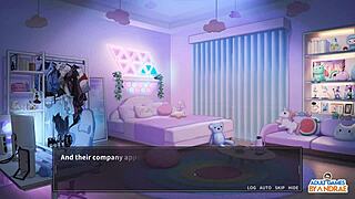 Wife's maid roleplay tempts master in cosplay game