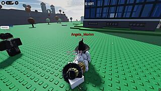witch futa pounds girl hard in roblox hentai game