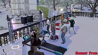 after training i sneak to bathroom and seduce mizukage milf fucking her hard till i cum in her mouth naruto hentai