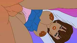 my god this ebony student's thick pussy is irresistible