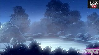 threesome anal blowjob cum on tits with stepsisters uncensored hentai