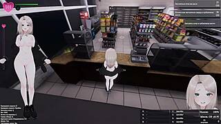 Salope exhibitionniste jouit fort en public outdoor monstre bite