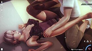 i'm pounding this shy girl's pussy missionary then cowgirl style