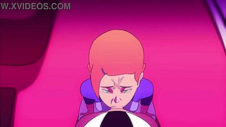 Gwen's Slick Assjob Tease D-Art Spanish Dub Session