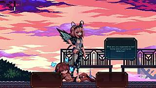 monster girl takeover turns into wild blowjob creampie animations in lost case game