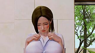 hey maid why'd boss fuck your tits pussy so hard for bad work want that creampie too