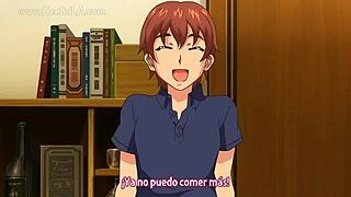 hentai milf with natural tits rides monster cock deep and hard