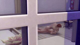 Innocent Babysitter's Sims 4 Secret: Teasing Licks Lead to Pussy Fucking Frenzy