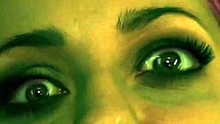 ugh she-hulk slobberin on them huge boobs lesbian style im dyin here!!