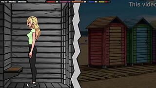 She tracked down that exhibitionist dude again dropped to her knees and boom face full of cum