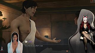 lara croft's legs in stockings get erotic massage treatment ep 9 😏👠