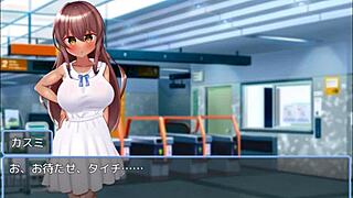 track team girlfriend's steamy netorare moments unfold with tempting blowjob hints in full japanese gallery